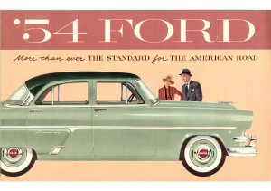 1953 Ford  Car Dealer Salesman Brochure Louisville OH