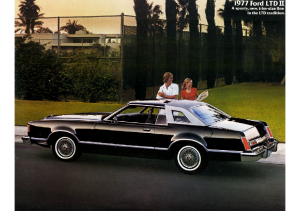 1977 Ford LTD color Brochure Prospekt