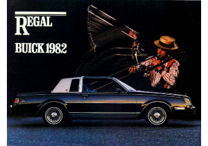 1982 Buick Limited Edition Car Sales Brochure Somerset Regal LeSabre Riviera 