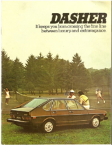 x2 BROCHURE 1979 USA EDITION. VW VOLKSWAGEN FULL LINE DASHER SALES 