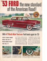 1953 Ford  Car Dealer Salesman Brochure Louisville OH